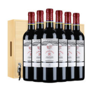 京东PLUS：拉菲古堡 传奇精选尚品波尔多 干红葡萄酒 750ml*6瓶 木箱装