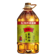 金龙鱼 非转基因 外婆乡小榨巴蜀风味菜籽油6.18L