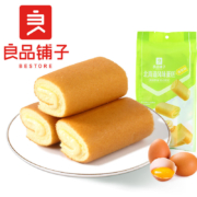 plus会员、概率券:良品铺子 北海道风味蛋糕 (香蕉味) 160g