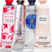L'OCCITANE 欧舒丹 护手霜套装礼盒(乳木果+玫瑰+樱花+橙花)滋润留香伴手礼男女士