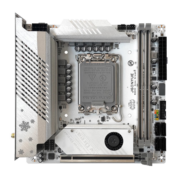 精粤B760i ITX主板双M.2 2.5G网卡RGB1700针12代13代12100/13100F B760I Snow Dream 主板