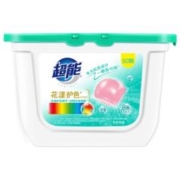 超能 花漾护色洗衣凝珠 100颗/2盒装*2件