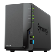 plus会员：Synology 群晖 DS224+ NAS网络存储服务器 双盘位