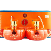 京东百亿补贴：五粮液集团 52度 红福富贵礼 坛装优级酒 750ml*2坛 整箱装