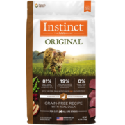 INSTINCT生鲜本能 百利猫粮鸭肉 全价无谷进口宠物天然粮通用全猫粮主粮 经典无谷 鸭肉全猫粮 10磅/4.5kg