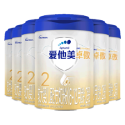 京东百亿补贴：爱他美（Aptamil）【原卓萃 新国标】奶粉(6-12月龄  2段)800g*6罐