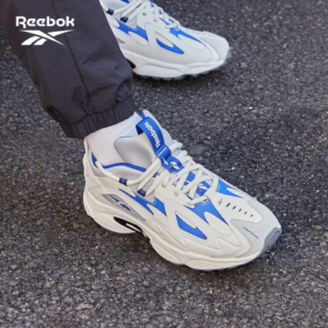 reebok銳步官方男女dmx1200經典百搭運動休閒時尚復古老爹鞋dv9226