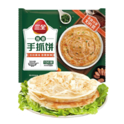 三全  葱香手抓饼 900g 10片*6包