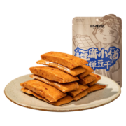 三只松鼠（Three Squirrels）休闲零食 Q弹豆干甜辣味 100g*16件