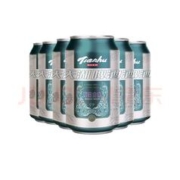 最后1小时：tianhu 天湖啤酒 国产 9度小麦原浆精酿白啤国产 330ml*6听 罐装