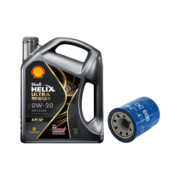 壳牌（Shell）光影版灰壳 0W-20 SP 4L 本田保养套餐(雅阁/缤智等)机油机滤工时