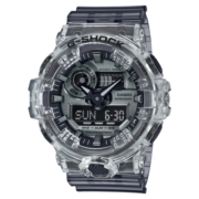 卡西欧（CASIO）【礼物】手表G-SHOCK半透明主题冰刃系列破冰行动男表 GA-700SK-1ADR