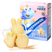 小鹿蓝蓝婴幼儿牛乳小饼干宝宝磨牙饼干零食 1盒