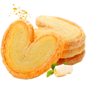 元朗蝴蝶酥饼干 端午节休闲零食品曲奇糕点心 酥脆孕妇代早餐礼物160g