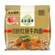 plus会员：五谷道場 非油炸红烧牛肉面103gx4袋