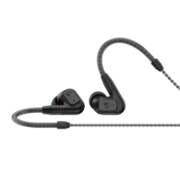 森海塞尔（Sennheiser）IE200 高保真HiFi音乐耳机有线耳机耳挂 入耳式耳机 黑色