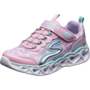 Skechers斯凯奇儿童鞋女童闪灯鞋春秋款运动鞋甜美发光大童休闲鞋302145L 樱桃粉色/LPMT 28.5