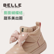 BeLLE 百丽 女童加绒棉鞋