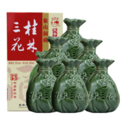 桂林三花酒 象山洞藏 米香型白酒 52度 500ml*6瓶 整箱装 送礼白酒
