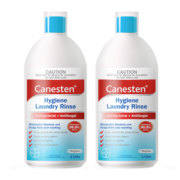 Canesten拜耳凯妮汀衣物除菌液1L*2消毒液温和宝宝衣物99.9%去真菌洗衣液
