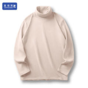 JEANSWEST 真维斯 纯色双面绒高领T恤