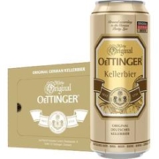 OETTINGER 奥丁格 窖藏黄啤酒500ml*24罐整箱装 德国原装进口