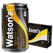 watsons 屈臣氏 苏打汽水 经典原味黑罐 330ml*24罐 整箱装