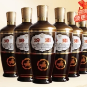 plus会员：汾酒 出口棕瓷 摩登棕 清香型白酒 42度 500mL*6瓶 箱装
