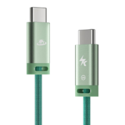 Meizu 魅族 PANDAER Line King 240W 1.2米 PD3.1 高能编织快充线 定胜青