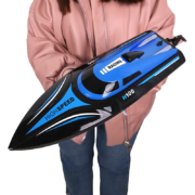 京东百亿补贴：LIVING STONES活石 大型遥控船模型 电动玩具 蓝色 双电+密封防水+高速