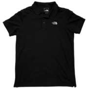 北面（The North Face）POLO衫短袖男T恤透气夏季户外半袖7WE8【经典款】 JK3/黑色 L/175(建议拍小一码)