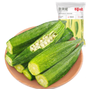 百草味 秋葵脆50g/袋 果干蜜饯 零食即食脱水蔬菜干休闲食品秋葵干