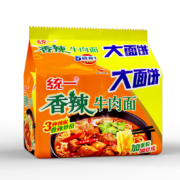plus会员:统一 香辣牛肉面 135g*5袋