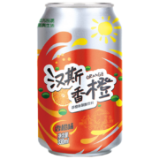 汉斯菠萝啤香橙330ml*6罐碳酸饮料香橙味汽水 国潮好货