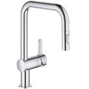 高仪（GROHE）原装进口厨房龙头 可抽拉/旋转冷热水龙头 家用菜盆龙头3245510C