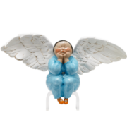 稀奇（XQ） 《节庆天使》桌面艺术摆件创意雕塑装饰品商务礼品生日礼物限量 节庆女天使