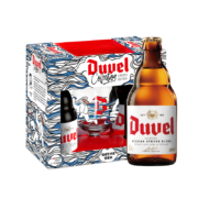 概率券:督威（DuveL） 精酿啤酒 收藏家系列礼盒 限量款(330ml*4瓶+1个艺术杯）*3件