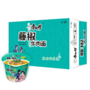 康师傅 藤椒牛肉面 12桶