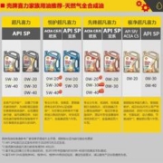 Shell 壳牌 超凡喜力零碳环保天然气全合成油汽车机油5W-40 1L装API SP级