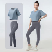 HATHA YOGA 哈他 两件套秋款运动套装瑜伽服套装女高弹百搭显瘦
