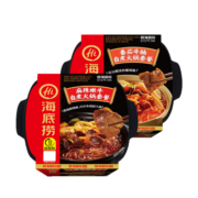 海底捞 自热火锅方便速食脆爽牛肚麻辣小酥肉自煮火锅 懒人小火锅 番茄牛腩+麻辣嫩牛