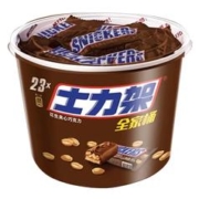 SNICKERS 士力架 德芙士力架花生夹心巧克力全家桶糖果年货礼盒零食
