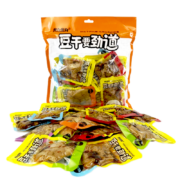 概率卷、 PLUS 会员：亲力亲为 香菇豆干休闲零食辣条小吃混合5味400g