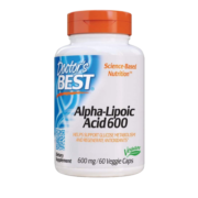 Doctor's Best多特倍斯 阿尔法α-硫辛酸60粒/瓶 抗糖焕肤胶囊 修护糖化皮肤 减少胶原蛋白流失 金达威
