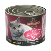 LEONARDO德国进口小李子LEONARDO主食猫罐头无谷鲜肉罐头幼猫湿粮成猫 家禽配方10罐（200g*10罐）