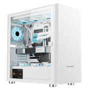 长城（Great Wall）阿基米德9 PRO白色电脑机箱（E-ATX/360水冷位/玻璃翻门/5硬盘位/10风扇位/4090显卡）