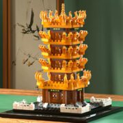 SNAEN 斯纳恩 黄鹤楼积木玩具 3280粒