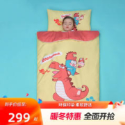 匹鲁 儿童春秋四季防踢被秋冬婴儿睡袋幼儿园宝宝纯棉四季通用