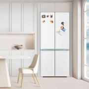 双11预售、PLUS会员：Haier 海尔 白巧系列 BCD-501WGHFD14W9U1 超薄零嵌风冷多门冰箱 501L