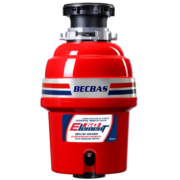 BECBAS 贝克巴斯 E60evo旗舰升级款家用厨房食物垃圾处理器水槽厨余粉碎机无线开关自动反转自动关机